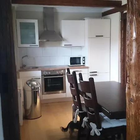 Mario'S Fachwerkhaus Am Huy Villa Buitenkant foto