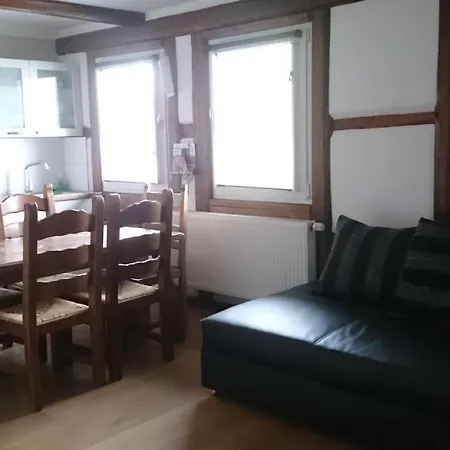 Mario'S Fachwerkhaus Am Huy Villa Buitenkant foto